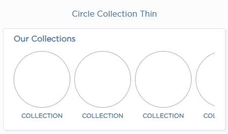 Print screen of Napps Mobile App Builder Collection Circle Component for the home builder